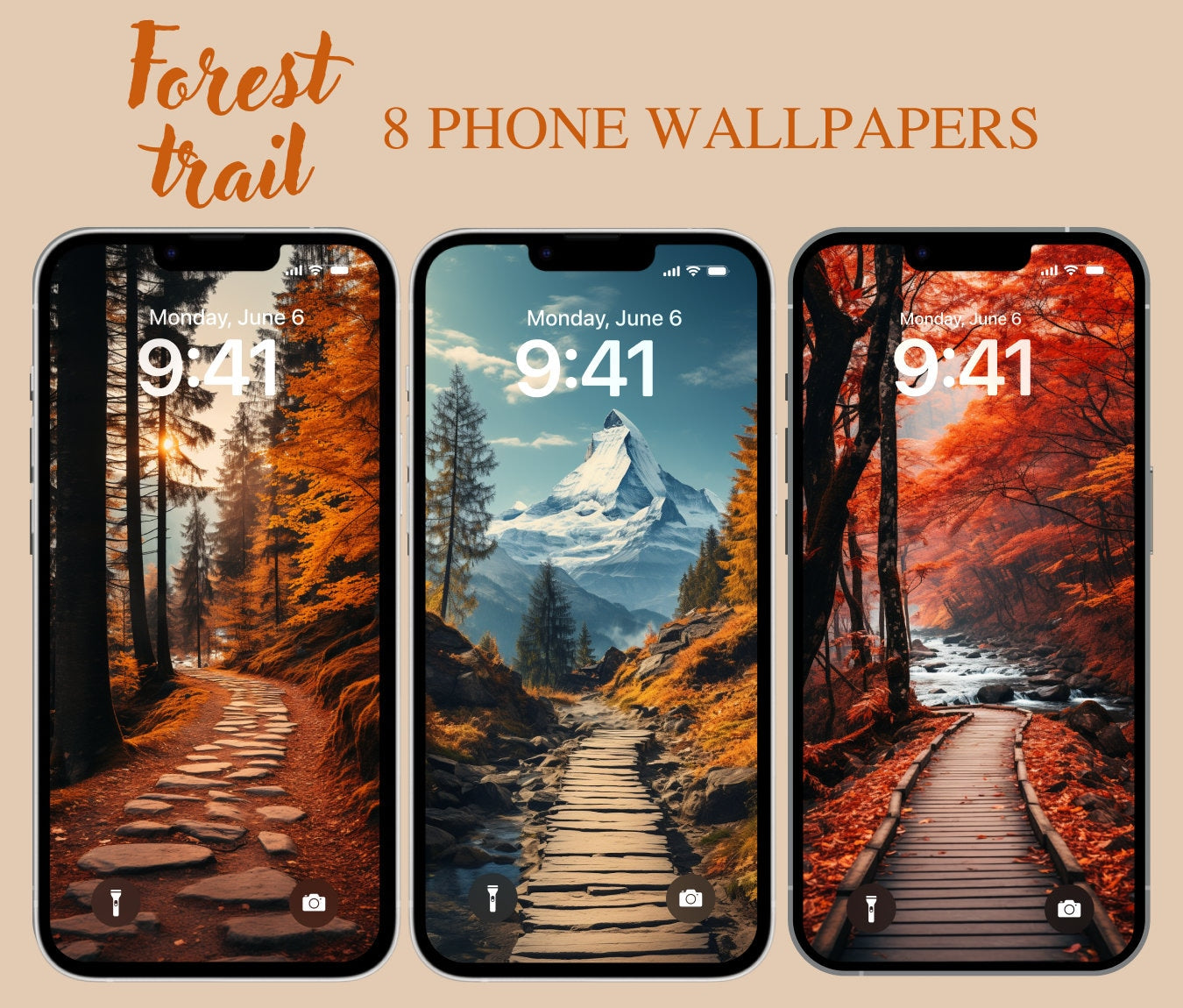 Fall Forest Wallpaper for iPhone – 8 HD Autumn Backgrounds